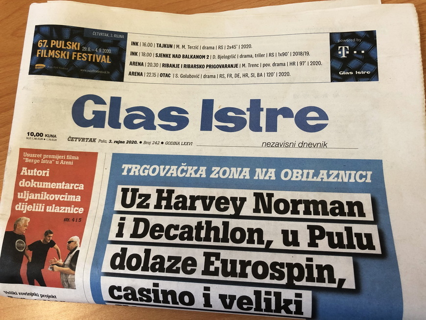 Glas Istre se ponovo pretvorio u kamilicu 