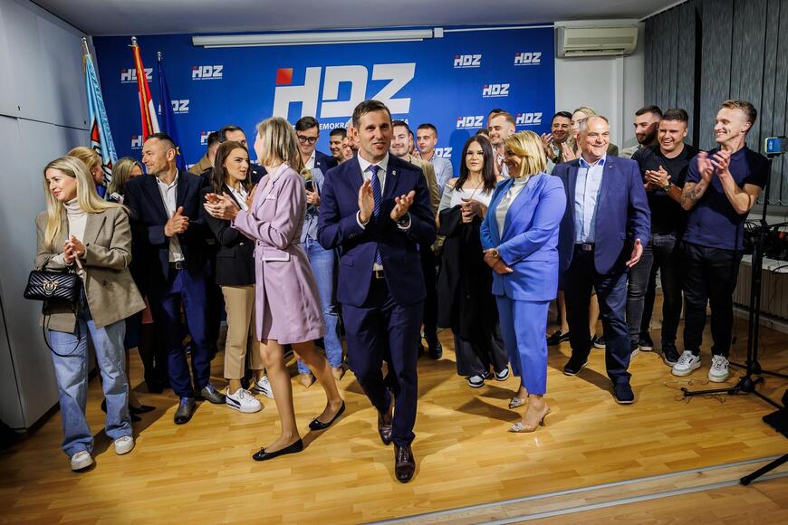 Zagrebački stožer HDZ-a (foto: Zvonimir Barišin/Pixsell)