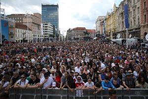 Miljenik Hrvatske stiže na trg. Zapanjen je koliko je ljudi došlo