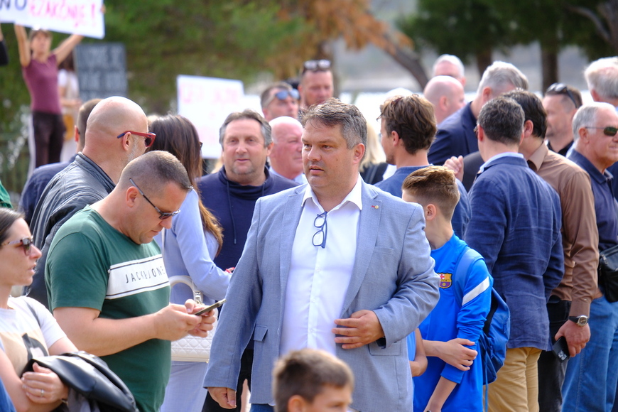 Draguzet jučer na otvorenju (foto: Milivoj Mijošek)