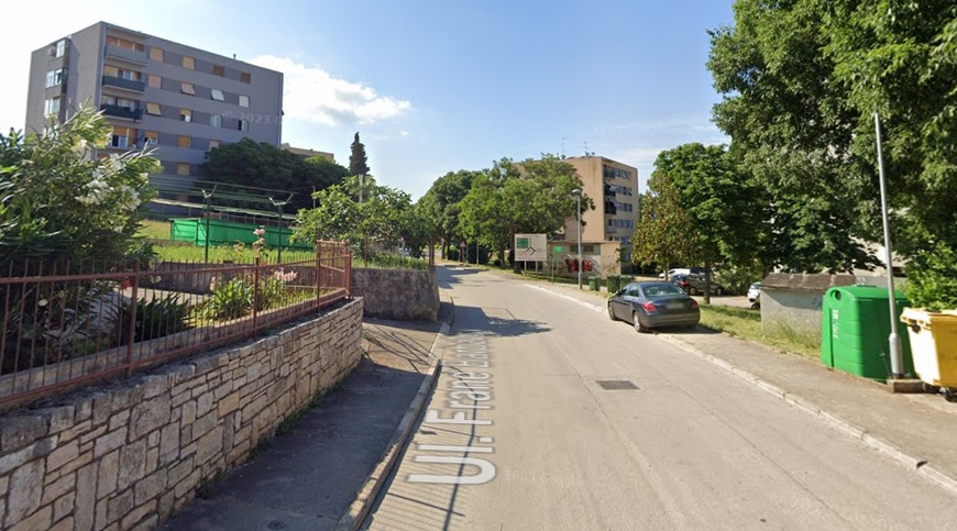 Barbalićeva Ulica na pulskom Kaštanjeru/Šišansko naselje (Foto: Google Maps)