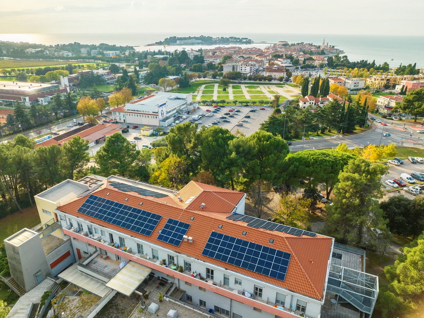 Fotonaponske elektrane na krovu Doma za starije Poreč  