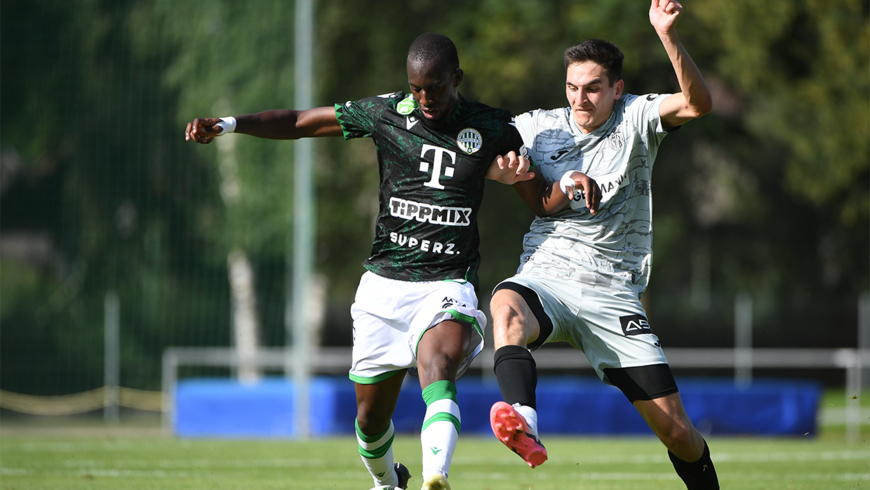 Tosin Kekinde i Hamza Jaganjac (FOTO: FC Ferencvaros)