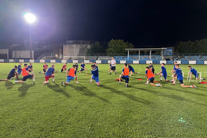 Početak priprema pazinskih 'plavih' (foto: NK Pazinka-Pazin)