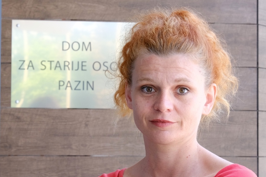 Anna Kuzma, ravnateljica Doma za starije Pazin (Snimio: Milivoj Mijošek)