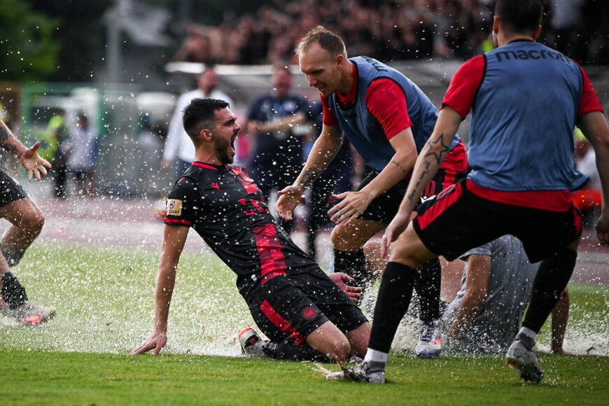 Frano Mlinar slavi zgoditak vrijedan prolaska (foto: HŠK Zrinjski)