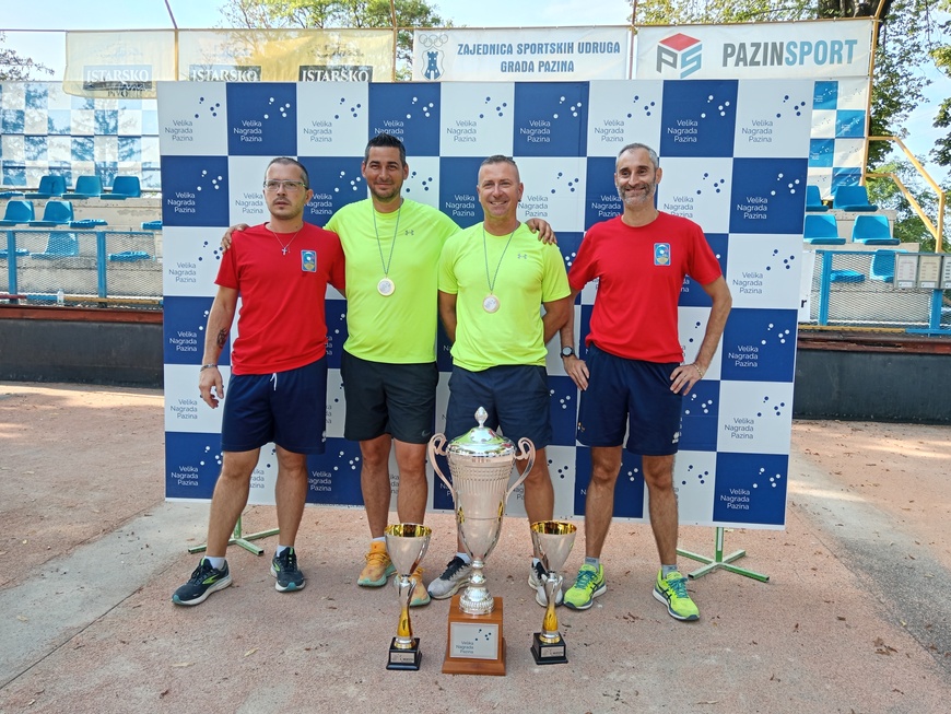 Fabio Feruglio, Dejan Tonejc, Davor Janžić i Denis Zambon (Snimio: Igor Radić)