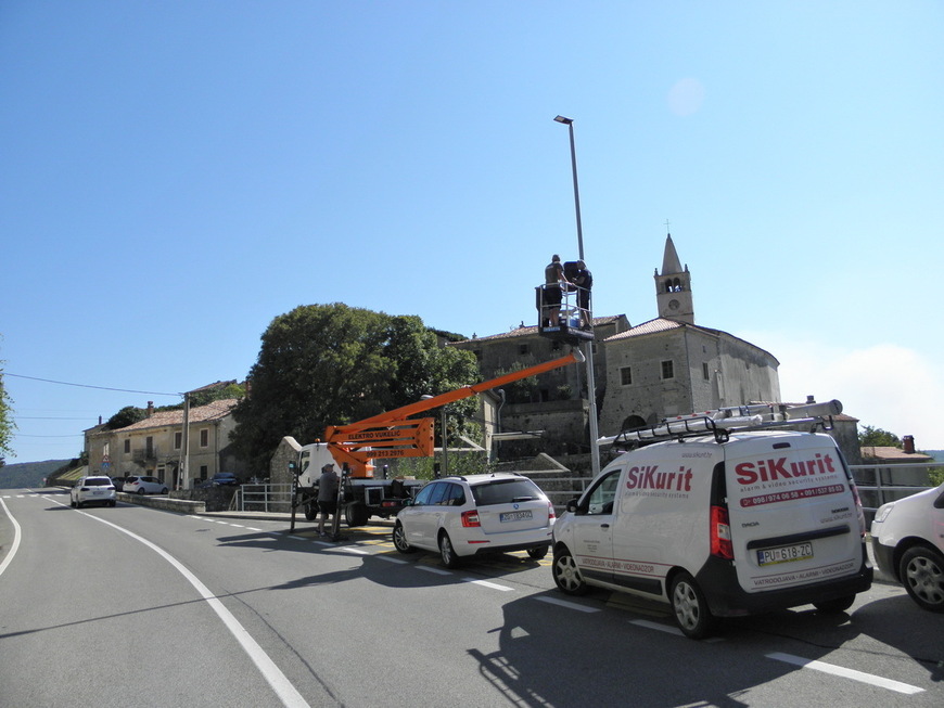 Kamera je nedavno postavljena u Plominu (Snimio: Kristian Stepčić Reisman)