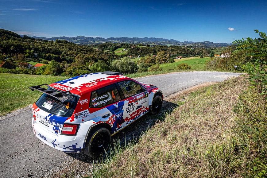 Viliam Prodan i Marko Stiperski (foto: Uroš Modlic / Rally Kumrovec)