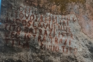 Partizanski grafit u Milotskom Brijegu još odolijeva zubu vremena