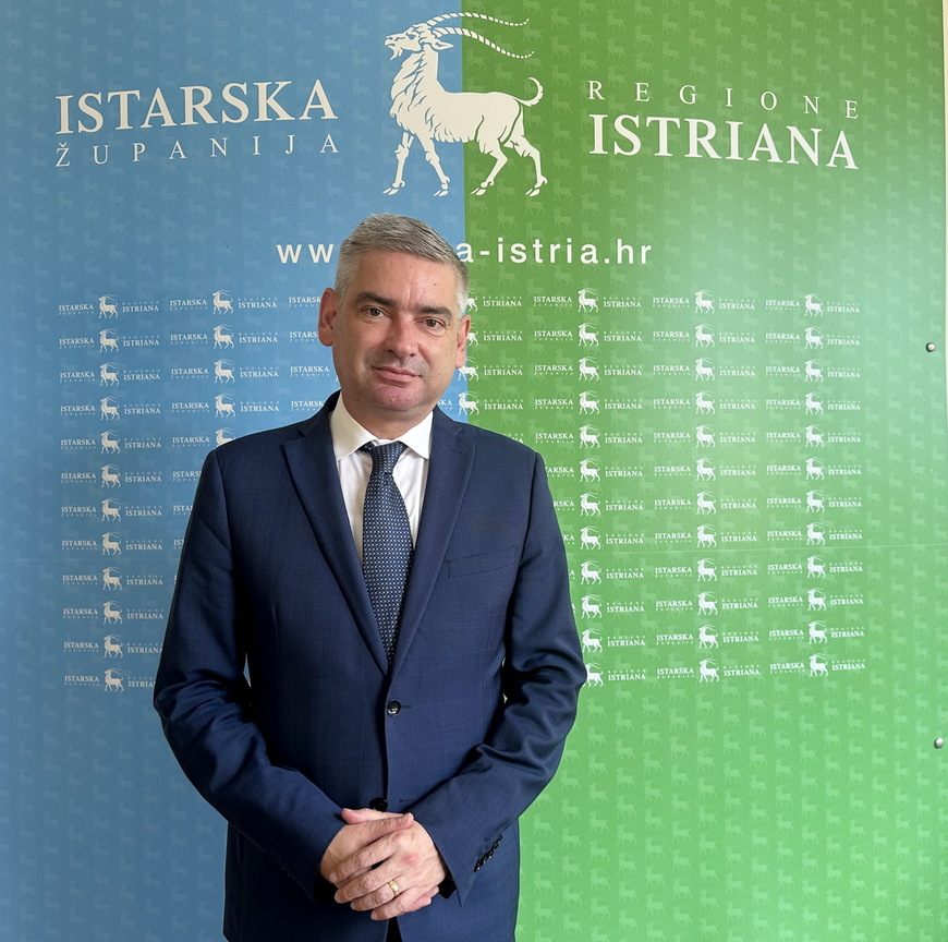 Istarski župan Boris Miletić (foto: Nenad Čakić)