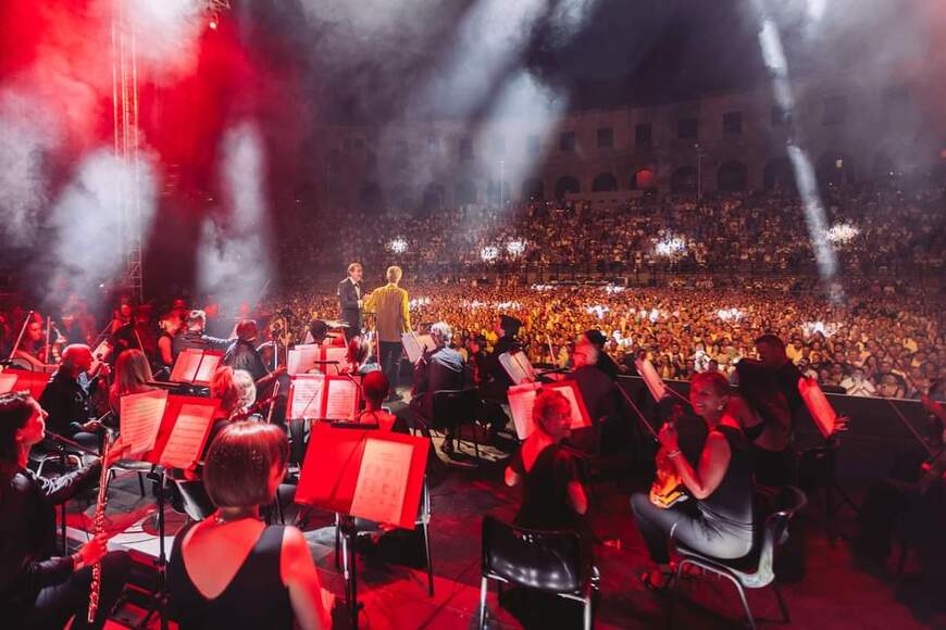 Karta skupa, a komfor nizak - gužvovito na koncertu Andree Bocellija (Foto: Luca Rossetti)