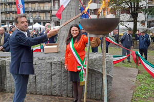 Za delegacija Novigrada održana ceremonija paljenja vatre prijateljstva