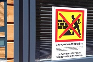 Zabranili mu gradnju, a on si 'otpečatio' gradilište i nastavio slobodno 'zidati'