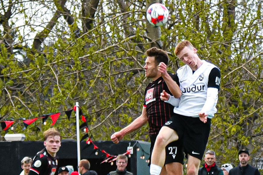 Logi Hrafn Róbertsson, desno (foto: FC Hafnarfjördur)