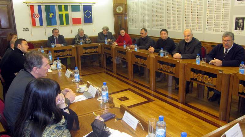 Predstavnici Udruženja obrtnika Pule na prijemu u Komunalnoj palači