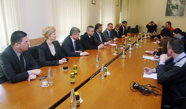 Mladen Jozinović, Marina Horvat Pavlic, Branko Hrg, Darko Koren, Ivan Jakovčić, Vedran Grubišić, Vesna Dukić i Alen Damijanić