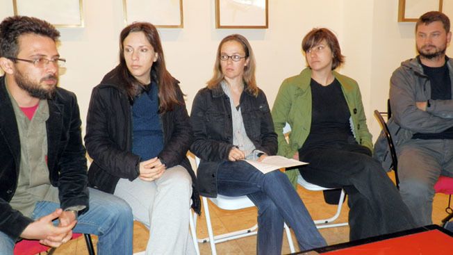 Emil Jurcan, Edna Jurcan, Helena Sterpin, Ivana Debeljuh i Marko Perčić