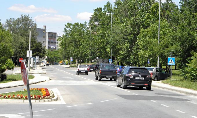 Istarska ulica u Labinu