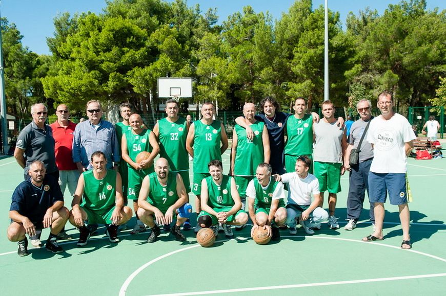 Veterani Rovinja s Božidarom Maljkovićem 