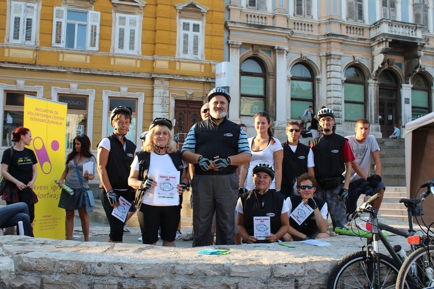 Akcija "Zajedno prema cilju" upoznaje građane s volonterskom pozicijom "bike vodič za slijepe"