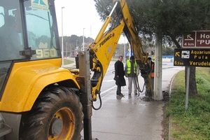 Pula: Nastavljaju se pripremni radovi izgradnje kružnog toka u Šijani