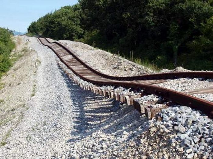 Ovako izgleda pruga iznad Kožljaka