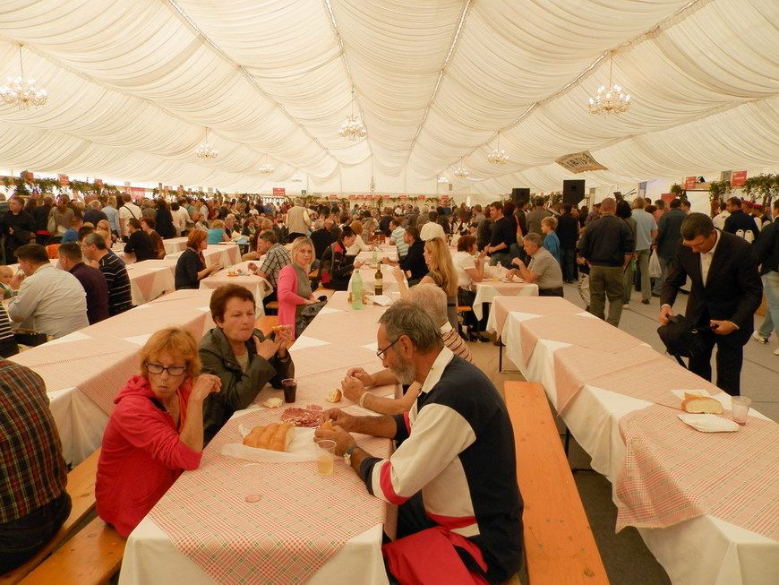 Sve se odvija u ogromnom šatoru površine 1.000 m2 