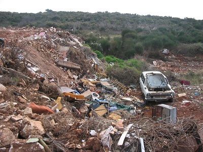 Deponij na području Ližnjana (2005. godine)