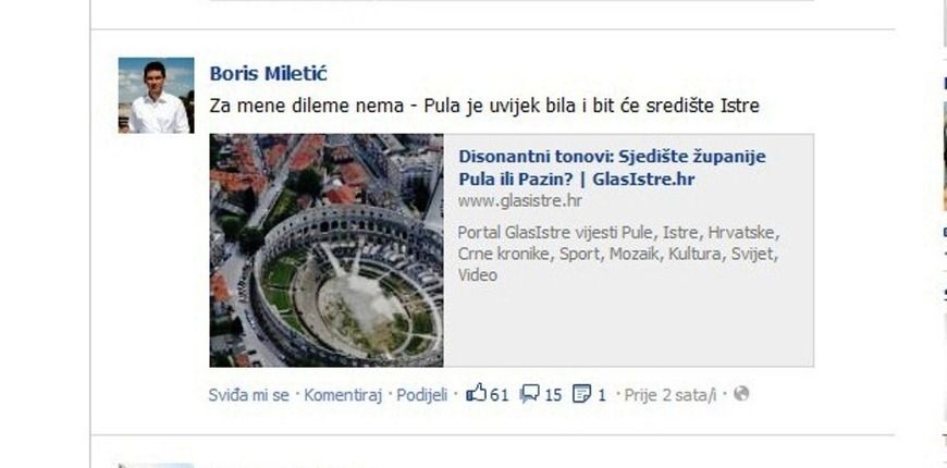 Screenshot: Facebook