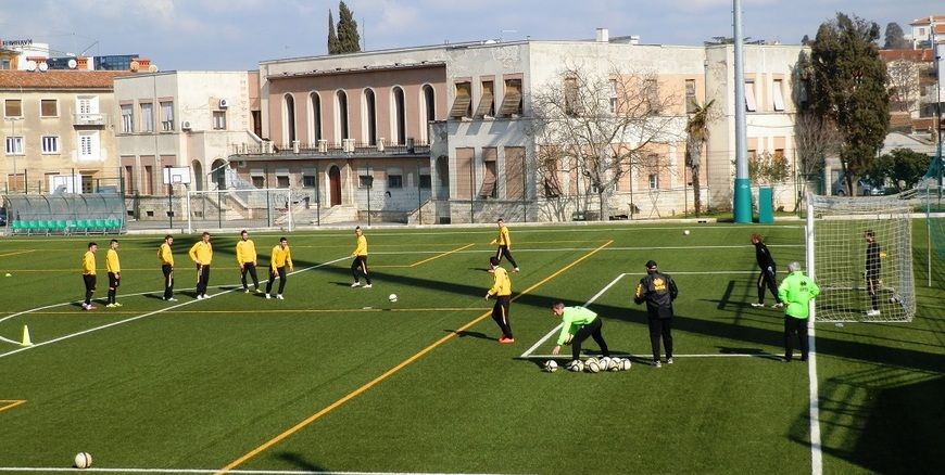 Trening nogometaša NK Istra