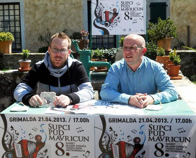 Igor Blagonić i Emil Daus na medijskoj konferenciji