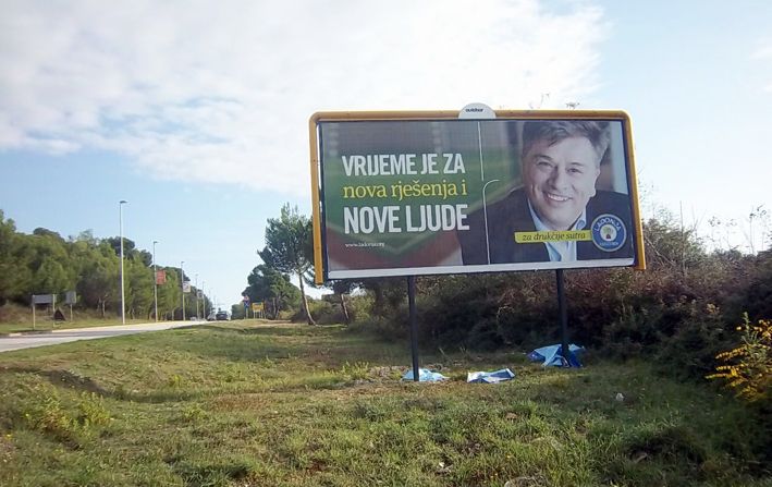 S jedne strane Ladonja, a s druge HDZ