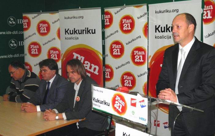 Damir Kajin, Ivan Jakovčić, Valter Boljunčić i Giovanni Sponza